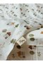Cotton Satin Fitted Sheet Set (100x200)-Village - 3