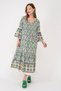 Marin Cloth Pattern Dress - 2