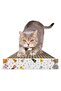 Tırmata New Product Natural Plain Cardboard Cat Scratcher Cat Scratching Board Cardboard 47X17 cm - 3