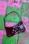 Mila Model Burgundy Color Patent Leather Women's Belted Mini Baguette Bag - 4