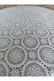Lace Look Transparent Coated Pvc Table Cloth Cream Color 137 cm Width - 3