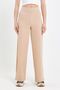 Corsage Belted Trousers - Lycra Crepe Fabric Daily Comfortable Fit - 6