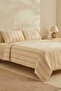 Casil Yarn Dyed Double Duvet Cover Set Cream - 2