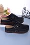 3069 Black Colored Anatomical Slippers - 3