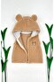 Plush Fleece Baby Hooded Vest Teddy Bear - 4