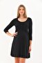 Black Maternity & Maternity Dress - 4