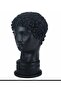 Home Decor Decorative Black Hermes Book Support Book Holder Trinket Bust Sculpture Bookshelf Accessory - 4