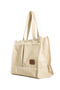 Buzzy Fabric Women's Hand and Shoulder Bag - Front Pocket and Zipper - 3