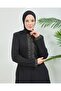 عباية مايا سوداء مطرزة - 5