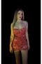 Rose Detailed Dilber Dress - 3
