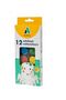 Painting Set 12 Colors Pastel+Watercolor+Dry Paint+Felt-Tip Pen - 3