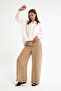 Women's Linen Loose Fit Trousers - 4