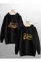Dear Couple Combination King Queen Printed Design Hooded Sweatshirt Set of 2 Set
