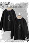 Lover Couple Combination Lion Arrow Printed Special Design Hooded Sweatshirt Set of 2 Set