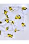 Baby Pajama Set Short Sleeve Shorts Yellow Teddy Bear Pattern 100% Cotton Newborn - 2
