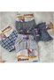10 Pack Men's Patterned Boxer Shorts Set 100% Cotton Mixed Color Comfortable Cut Multi Boxer Pack - 2