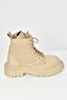 Beige Suede Thick Soled Daily Women's Boots L380500402 - 5