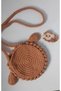 Kuzucuk Knitted Children's Bag and Snap Buckle Set - 3