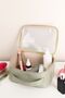 Women's 3 Pieces Multi-Purpose Bag Transparent Cosmetic Travel Suitcase Makeup Bag - 4