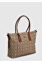 Beige Women's Shoulder Bag - 2