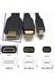 كابل HDMI إلى VGA متوافق مع أجهزة العرض اللوحية والكمبيوتر المحمول باللون الأسود - 4