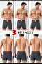 Pack of 3 100% Cotton Men's Towel Waist Combed Cotton Boxer 2303