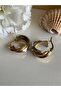 Non-Tarnish Steel Hoop Model Earrings - 3