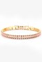 Women's VIP Waterway Anti-Tarnish 5mm Pink Baguette Bracelet