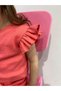 Camisole Sleeve Ruffle Detailed 2-Piece Girls' Shorts Set, Girls' Bottom-Top Set - 5