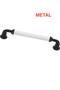 Aluminum Metal Handle, Furniture Handle, Cabinet, Drawer, Door Handle - Ruby224Mm-Elf110 - 2