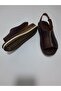All Genuine Leather, Comfortable and Wearable Model, Brown Color Sandals. - 5