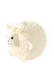 Soft Lamb Figured Pillow - White - 30X25 cm Plush Soft Toy Sleeping and Playmate - 3