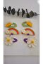 Colorful Karma Handmade Hair Accessories Set of 6 Karma Snap Clips - 2
