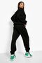 Tracksuit Set Sweatshirt Jogger - Printed Oversize 3 Thread Raster Hooded - 3
