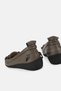 Women's Mink Color Genuine Natural Leather Daily Flat Shoes - 4