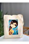 GIRL PRINTED CLOTH BAG