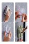 2 Hooks Bathroom Garden Living Room Adhesive Slippers Shoe Hanger - 5