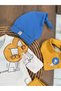 Newborn Organic Cotton Baby Boy Hospital Discharge Set of 5 - 4