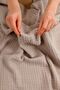 4 Layer Organic Muslin Baby Blanket - Beige - 3