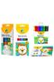 Painting Set 12 Colors Pastel+Watercolor+Dry Paint+Felt-Tip Pen