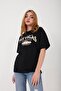 Unisex Oversize Las Vegas Printed Black T-shirt - 3