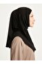 عمامة سوداء عملية مطوي جاهزة Hijab - 2