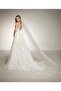 Long Veil 3 Meters 3 Meters Long, 2 Meters Wide, Voluminous Cathedral Veil with Comb - 3