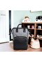 Stain Resistant Waterproof Thermal Compartment Segmented Mother Baby Care Backpack - 4
