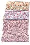 Tutku Girls' Underwear with Gift - 6-Piece Set of Patterned Viscose Girls' Undershirts with String Straps - 4
