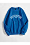 Houston 1989 Printed Crew Neck Cotton Sweatshirt