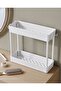 Rafata Makeup, Jewelry and Care Products Organizer Rack Stand Two Layers Hanging Cosmetic Organizer - 4