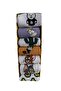 Boxed Set of 7 Cheerful College Tennis Socks with Cute Characters - 4