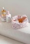 Viral Pattern Crispy Flower Super Size Makeup Bag - 2