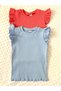 Ruffle Sleeve Detailed 2-Piece Baby Girl Kids T-Shirt-Tops-Zero Sleeve - 3